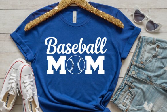 Baseball Mom SVG, T-Shirt Design Graphics and Crafts Review
