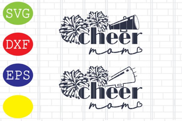 Cheer Mom Svg Files: Graphics and Crafts for Editorial Impact