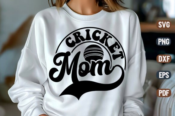 Cricket Mom SVG Design: Graphics and Crafts for Local Brands