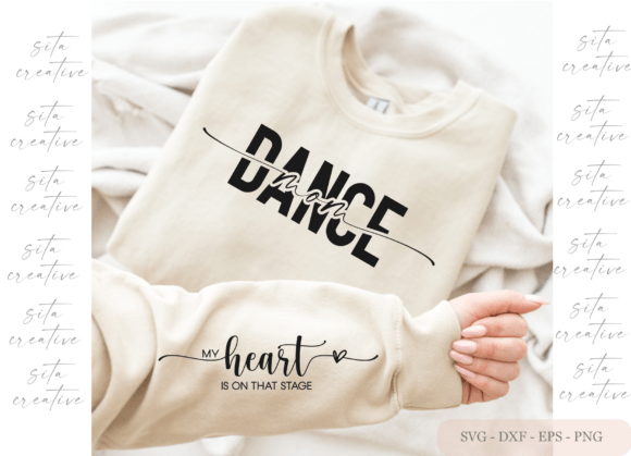 Dance Mom SVG, My Heart is on That Stage Graphics and Crafts Review