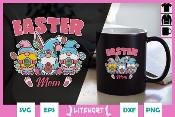 Easter Mom Happy Gnome Mom SVG Graphics and Crafts Review