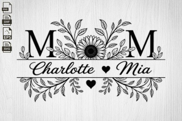 Floral Mom SVG, Mothers Day, Sunflower Graphics and Crafts Review