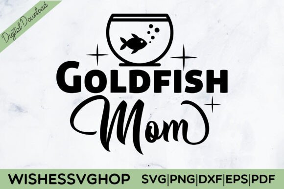 Goldfish Mom SVG PNG Free: A Graphics and Crafts Review for Digital Publishers