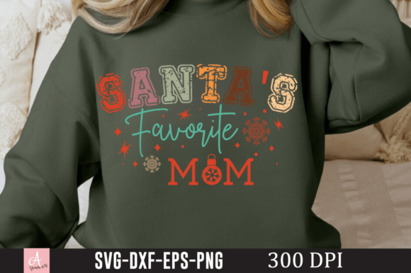 Santa s Favorite Mom SVG Design: Graphics and Crafts Review