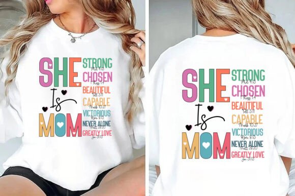 She is Mom SVG,DXF,PNG,EPS, Mothers Day Graphics and Crafts
